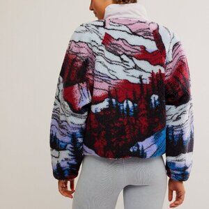 FP MOVEMENT Hit The Slopes Printed Fleece Jacket / Twilight Forest